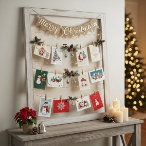 Christmas light display