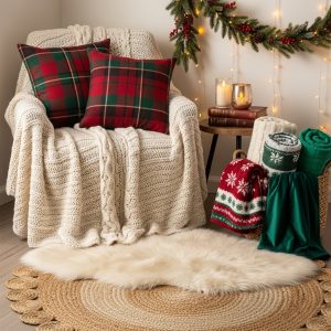 Christmas Textile Layering