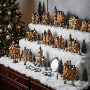 Winter Village Display