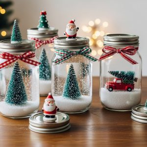 Salt Snow Globes