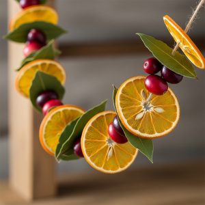 Dried Orange Slice Garland