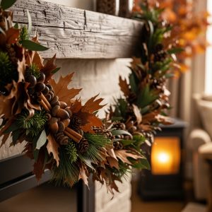 Garland that is more brown than green